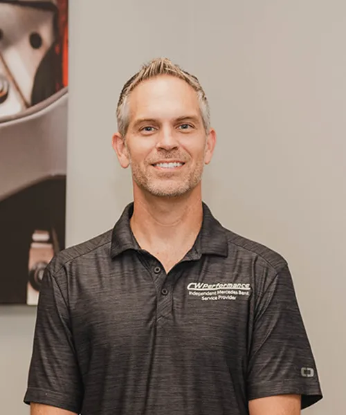 Smiling man in professional attire